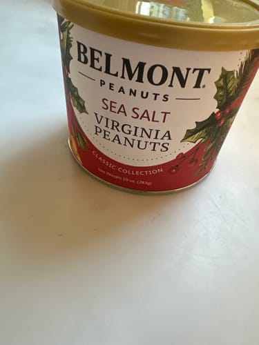 Customer photo review of Holiday Sea Salt Peanuts
