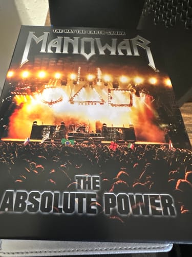 Customer photo review of Manowar DVD Double The Day The Earth Shook - The Absolute Power