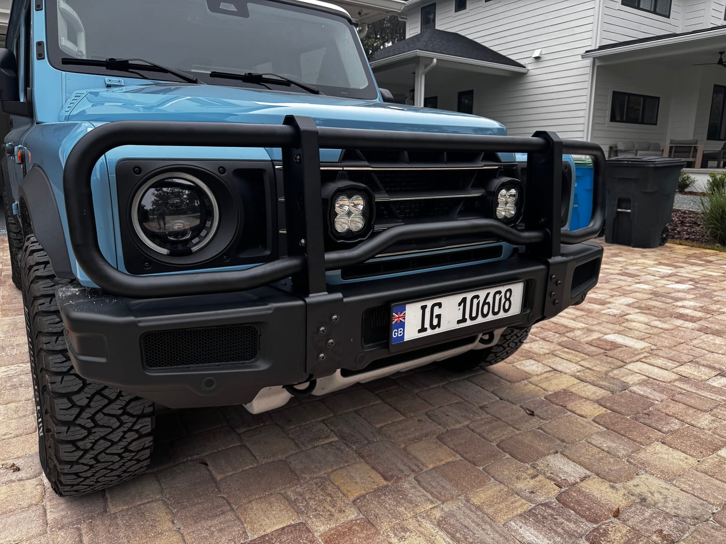 Customer photo review of Ineos Grenadier Bull Bar