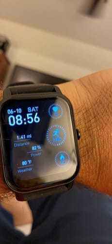 Customer photo review of Smart Watch | 1.8" HD | Fitness Tracker