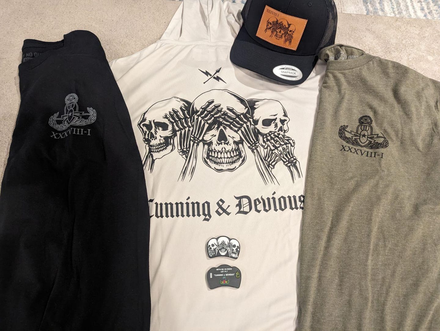 Customer photo review of Custom Team Gear