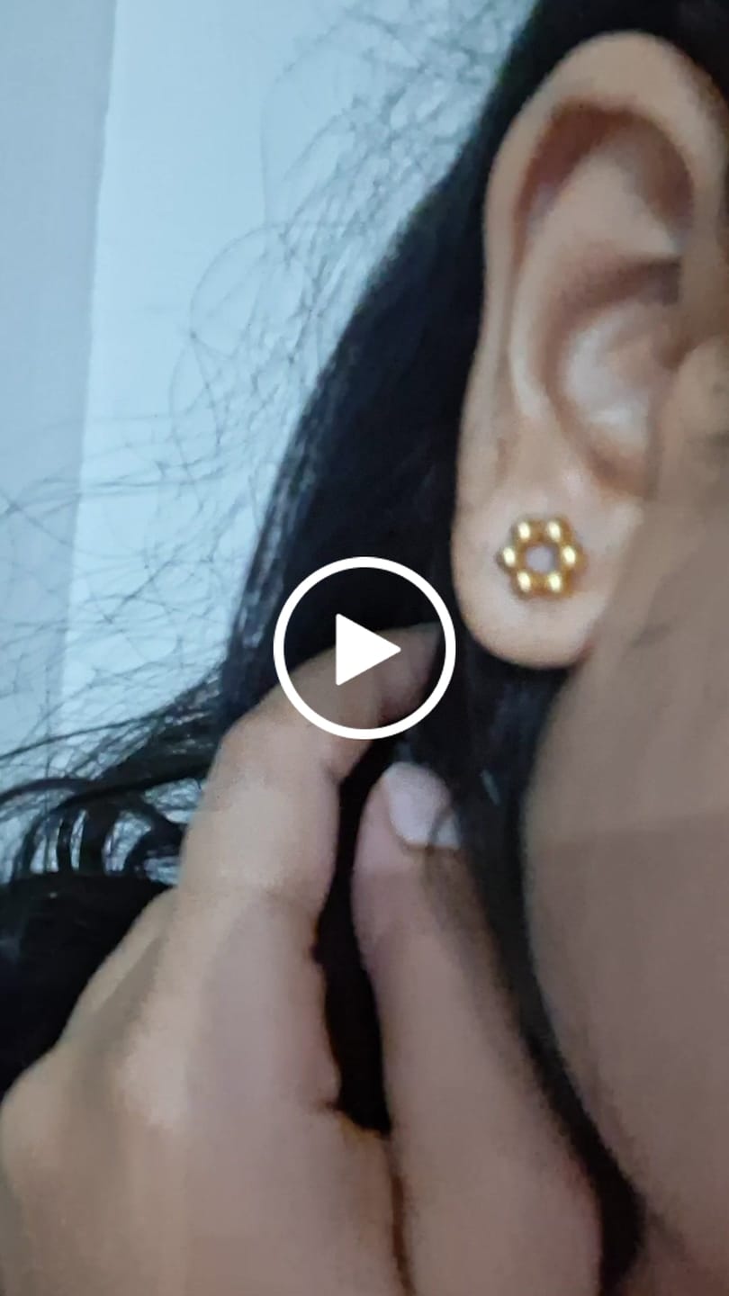 Customer video review of Classic Chic Stud Earrings