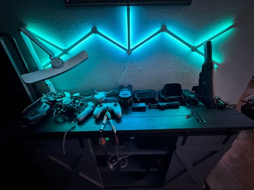 Customer photo review of Smart Wall Light Lines