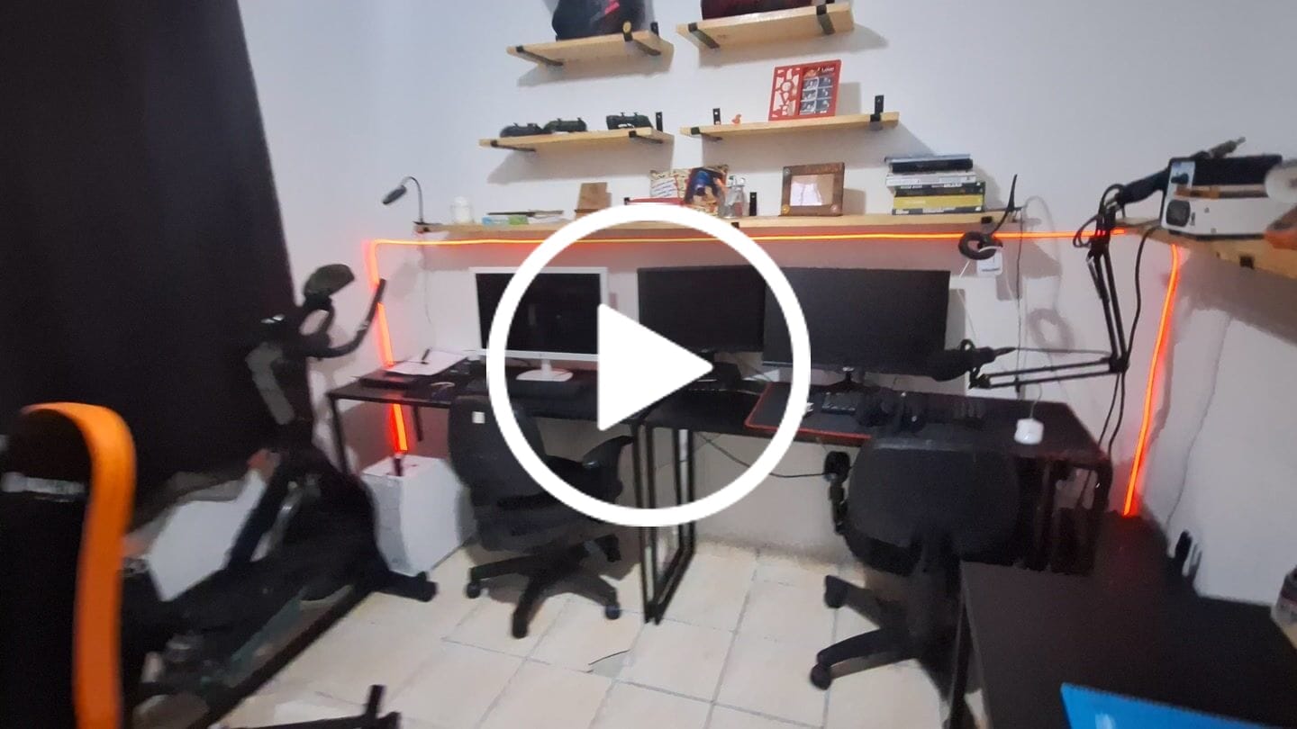 Customer video review of Estação De Musculação Mega Rack Monocross Com Polia Móvel Flutuante 82Kg
