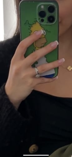 Customer photo review of XCOATTIPS® French - Extra Short Square