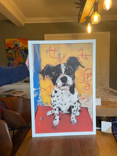 undefined review of Custom Pet Portrait - Abstract Style image 1 out of 2