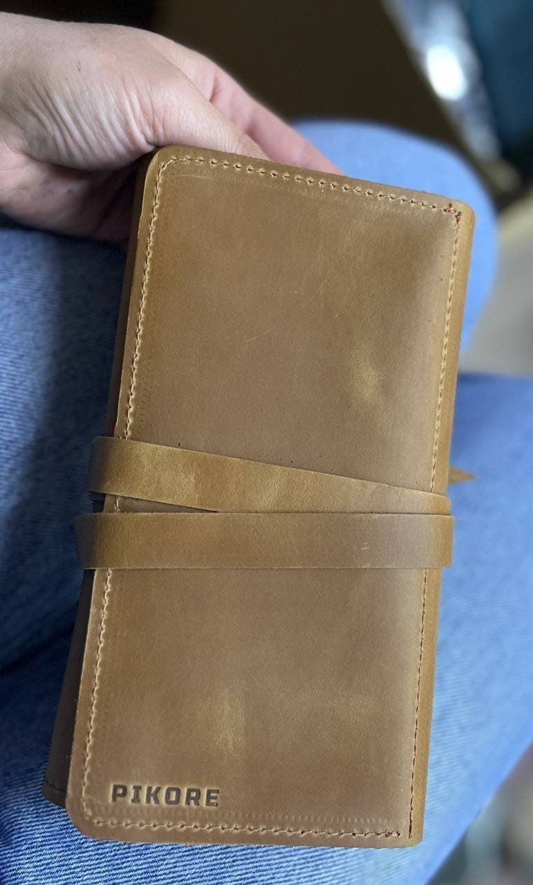 Customer photo review of Leather Pencil Case