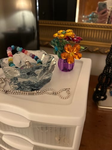 Customer photo review of Acrylic Bouquet, Rainbow Posies