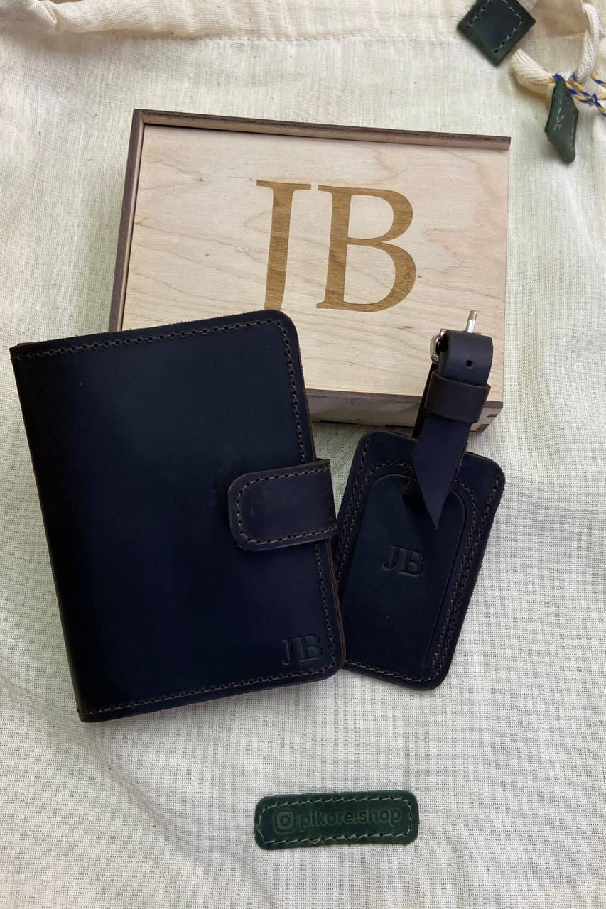 Customer photo review of Passport Wallet & Luggage tag