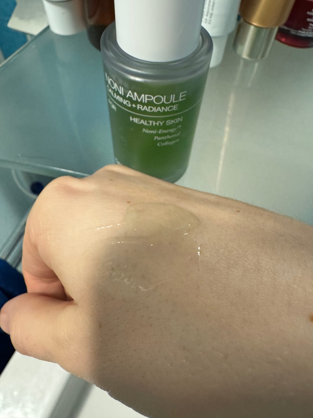Customer photo review of Atjaunojošs serums ar noni ogu ekstraktu Celimax The Real Noni Energy Ampoule