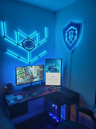 Customer photo review of Smart Wall Light Lines