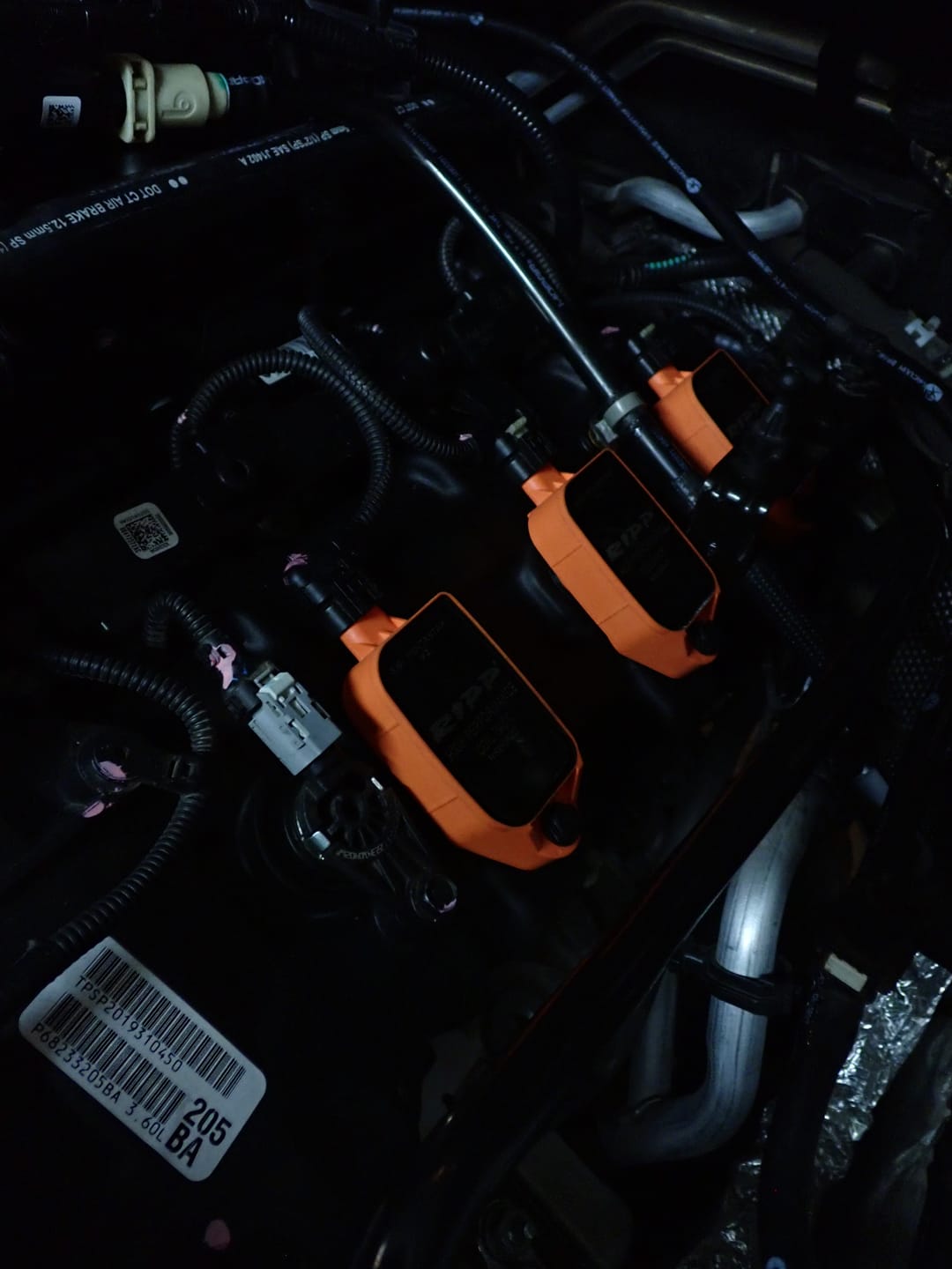 Customer photo review of NGK Laser Iridium Spark Plugs, Dodge (3.6L)