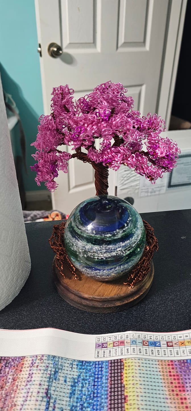 Customer photo review of Autumn Sunshine Tree Of Life with Tranquil Swirl