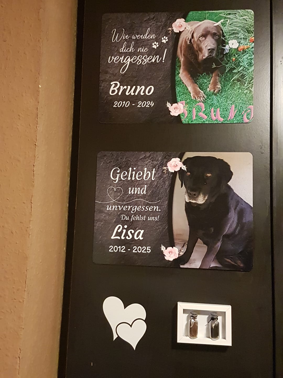 Customer photo review of Gedenk-Schlüsselanhänger mit Foto & Text Angebot