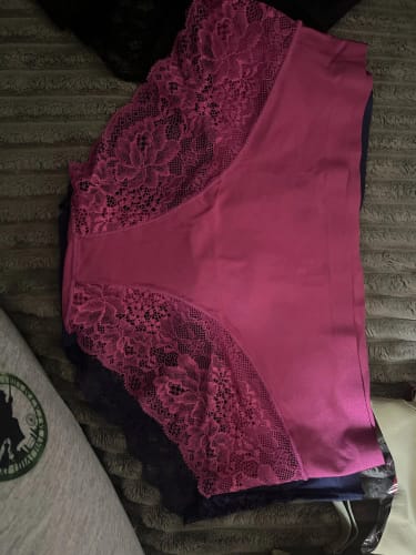 Customer photo review of 3 Pack Exquisite Lace Underpants
