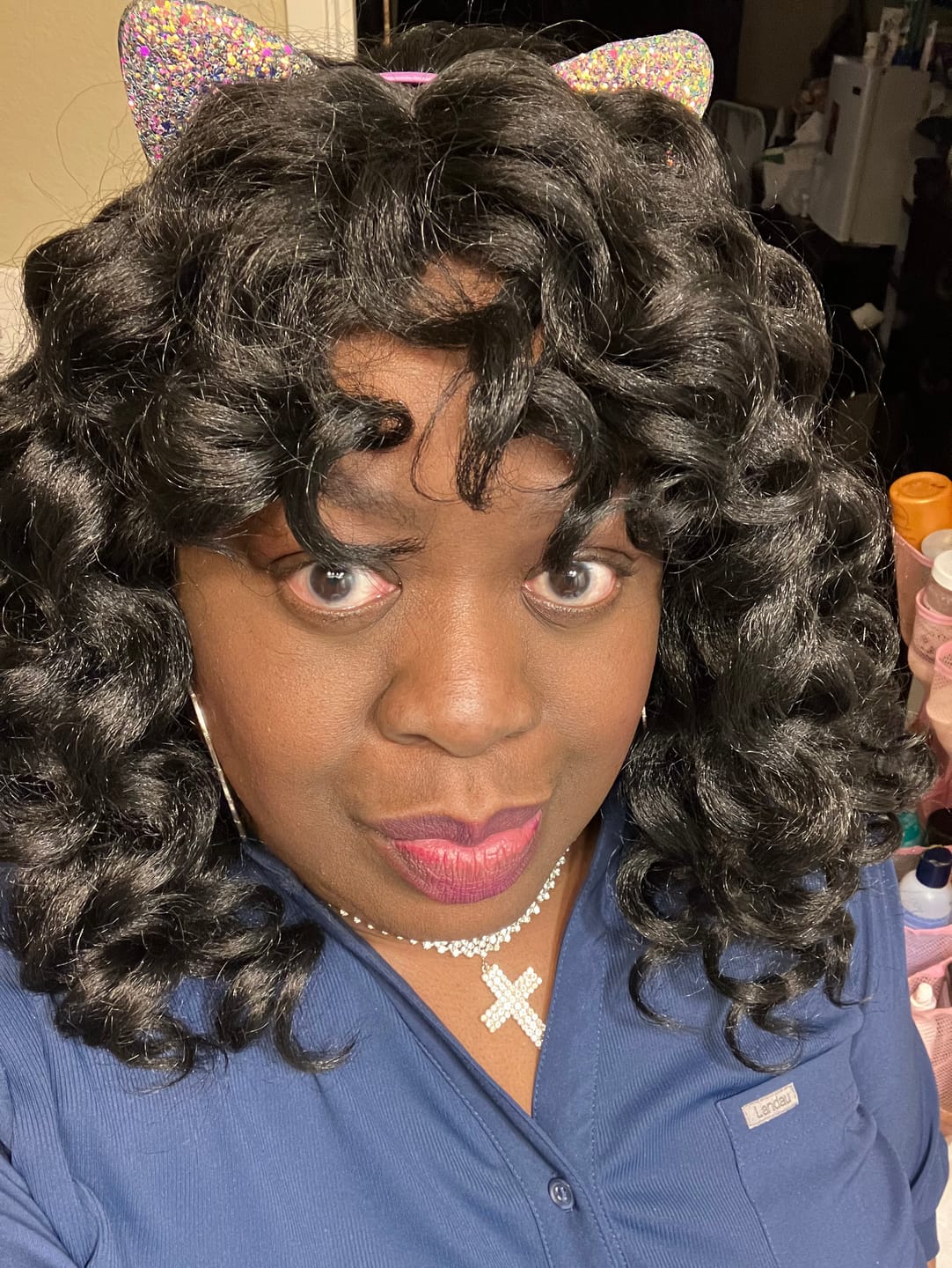 Customer photo review of Sensationnel Dashly Full Wig - UNIT 20