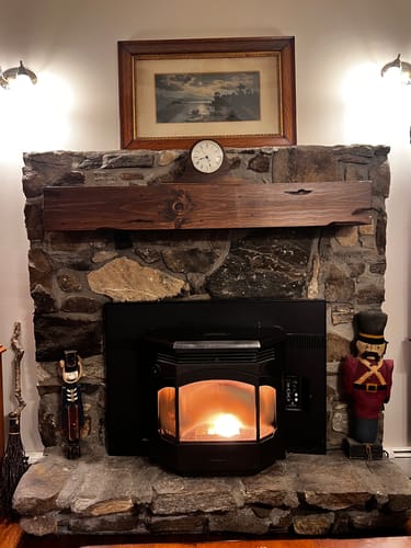 Customer photo review of Distressed Mantels