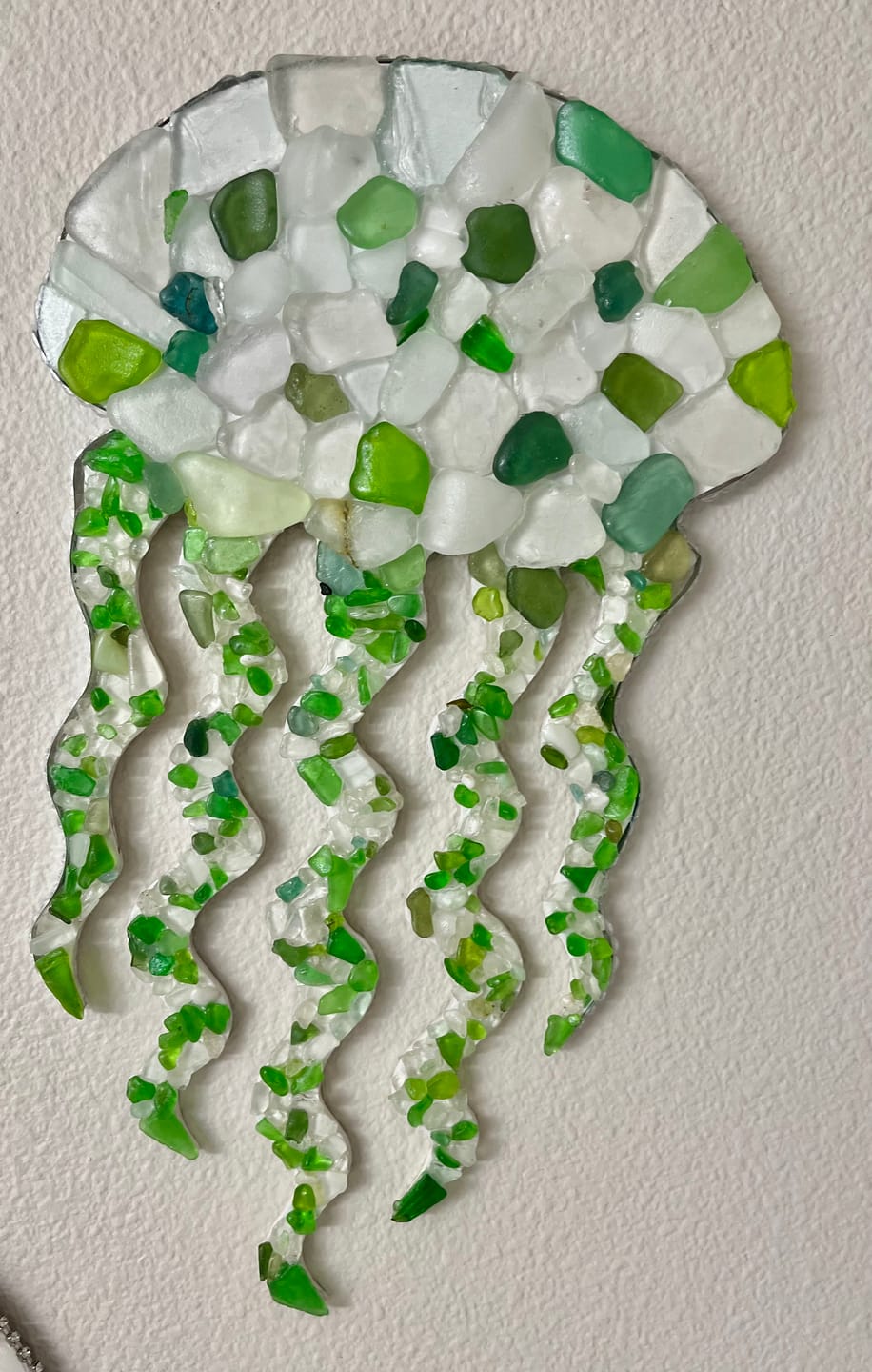 Customer photo review of Unfinished Wood Jellyfish Shape - Ocean - Craft - up to 24" DIY