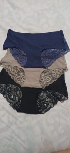 Customer photo review of 3 Pack Exquisite Lace Underpants
