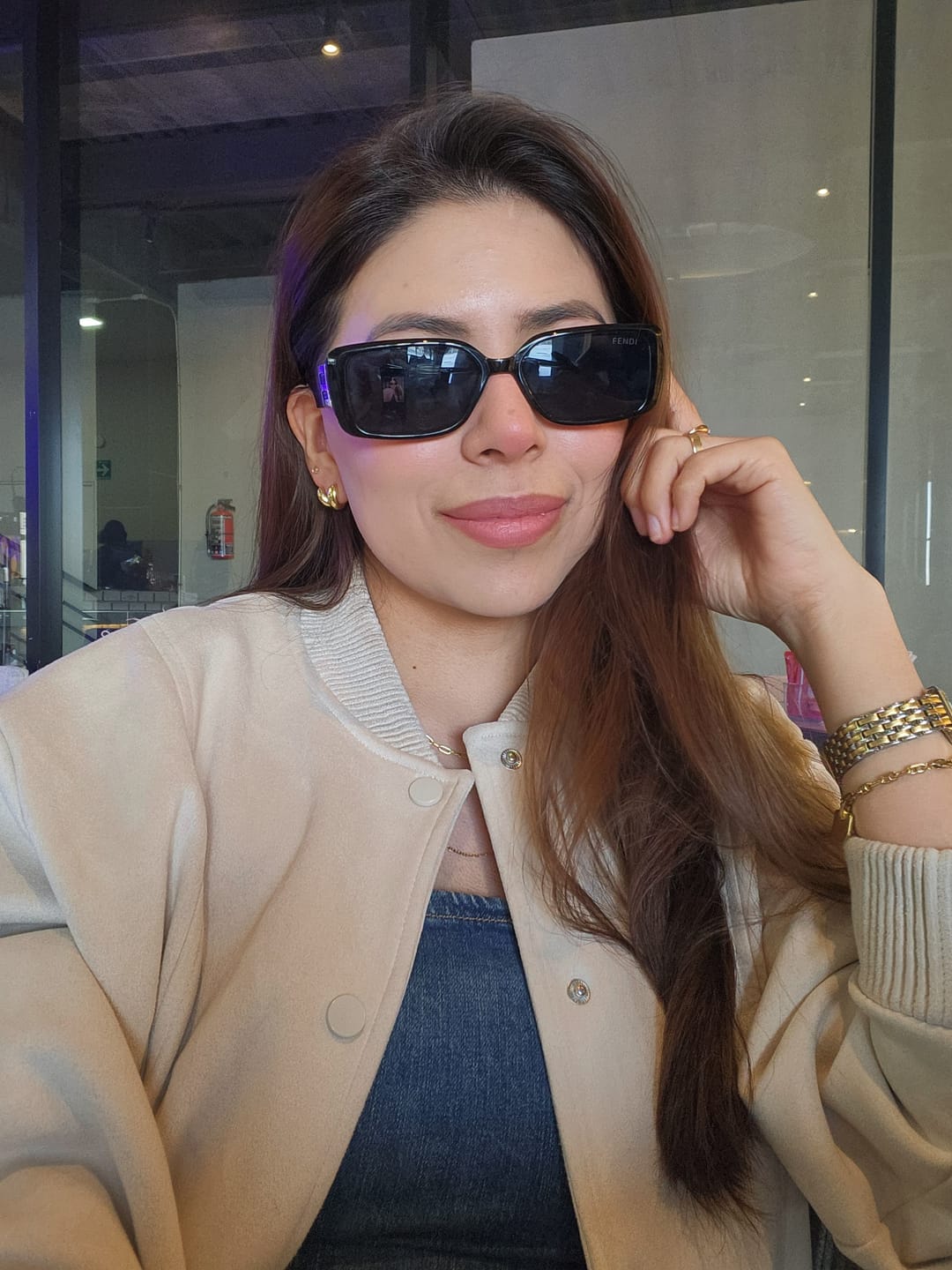 Customer photo review of Par Arete Doble Tipo Ear Cuff