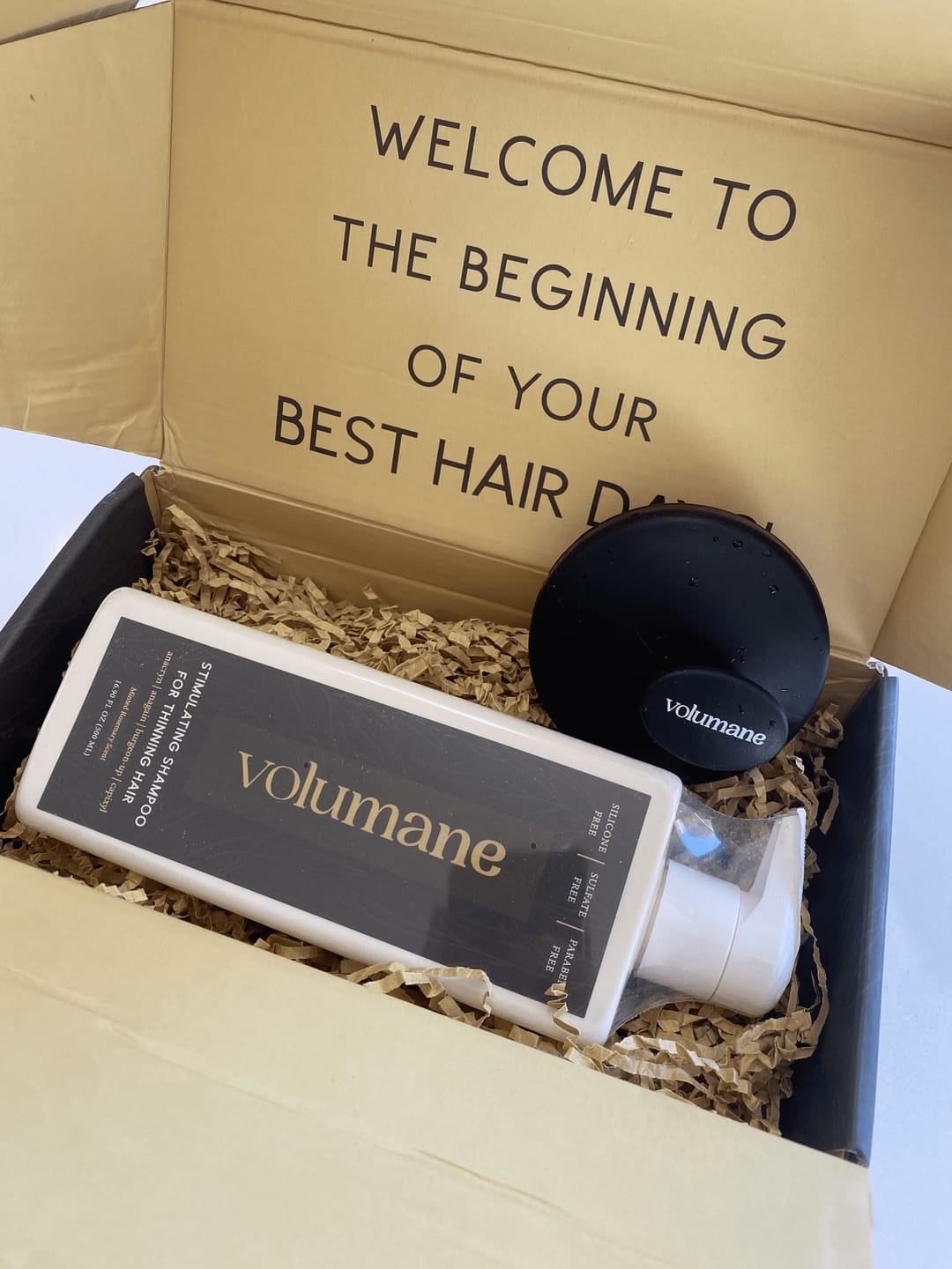 Customer photo review of Volumane Anti-Thinning Stimulating Shampoo