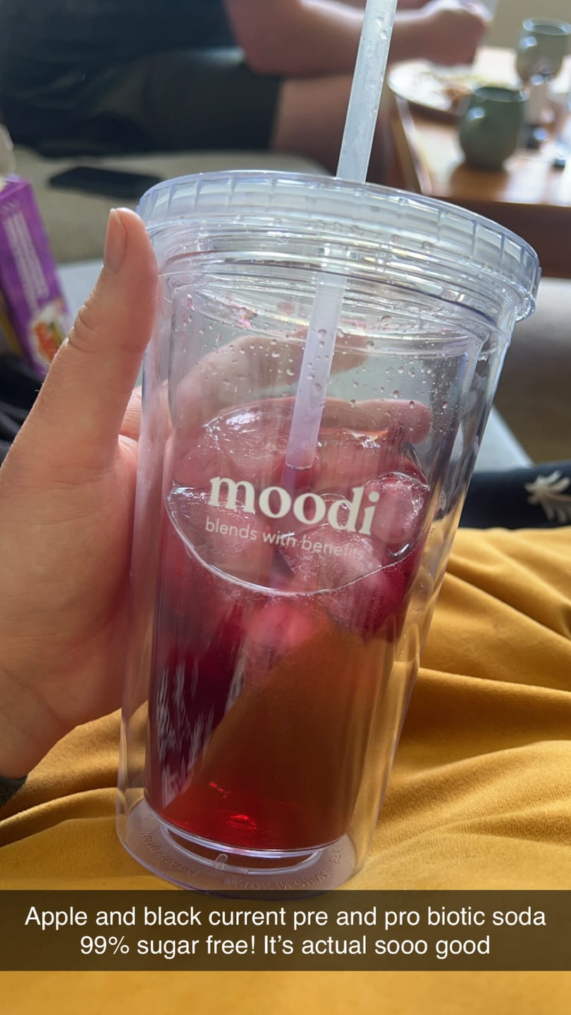 Customer photo review of Blends with Benefits Tumbler
