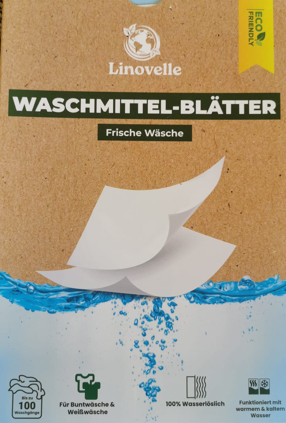 Customer photo review of Waschmittelblätter + 50 Extra GRATIS Wäschen