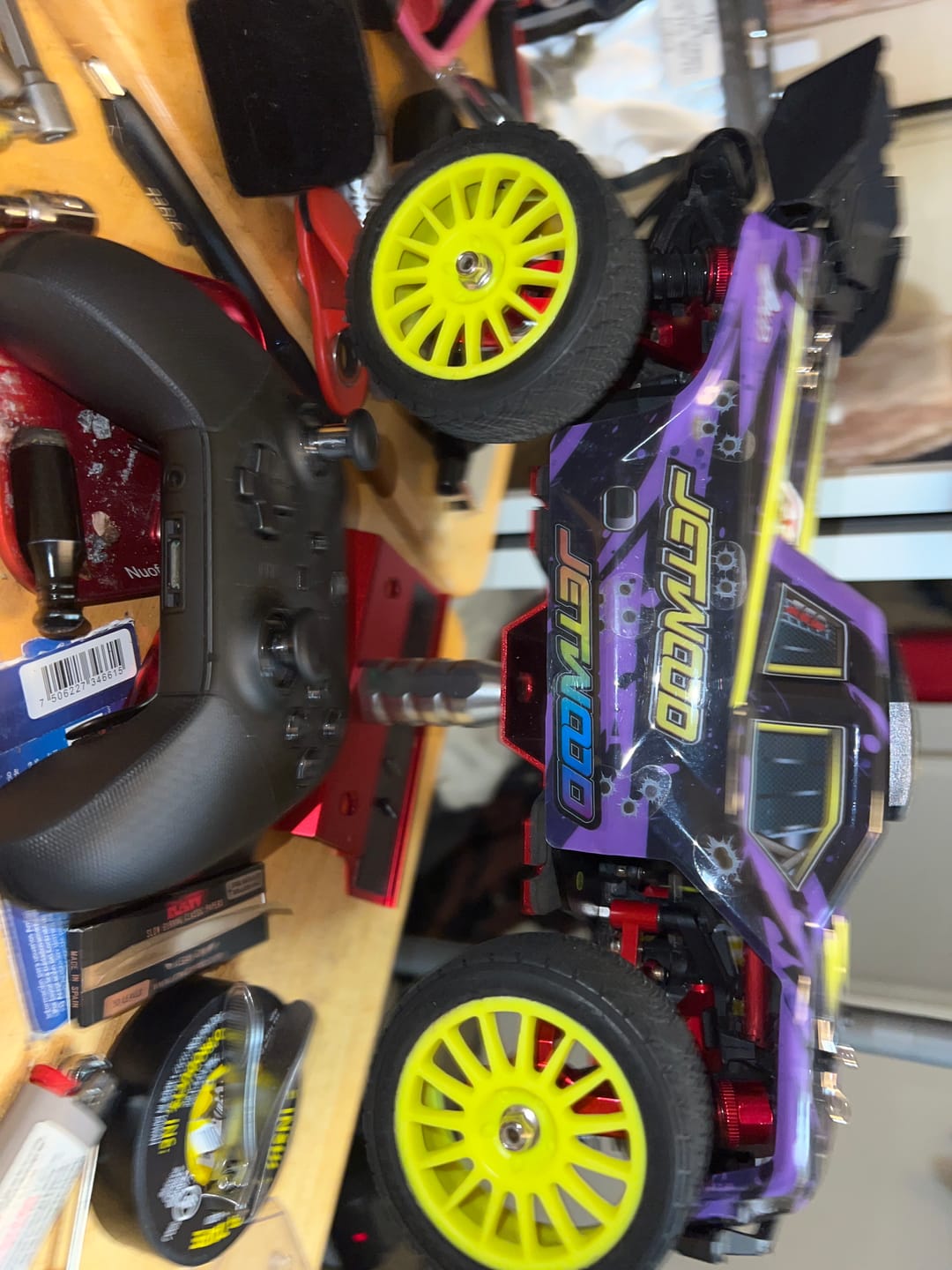 Customer photo review of Assembled Wheel Set For XTS-F10 RC Rally Car