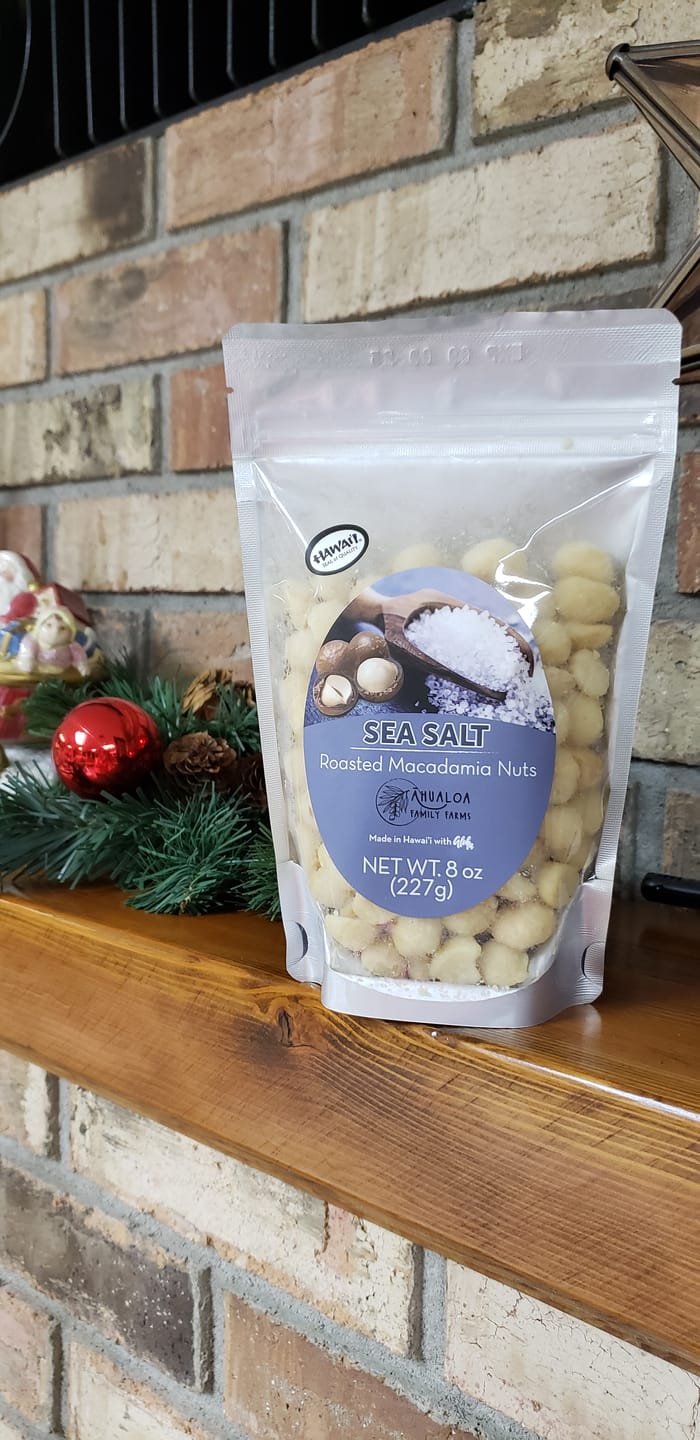 Customer photo review of Sea Salt Macadamia Nuts