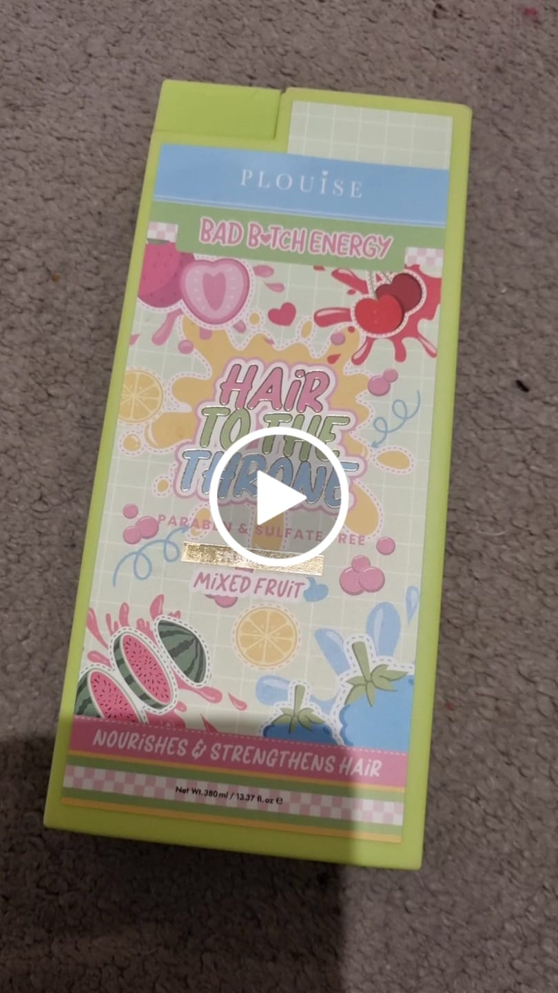 Customer video review of Hair To The Throne Shampoo