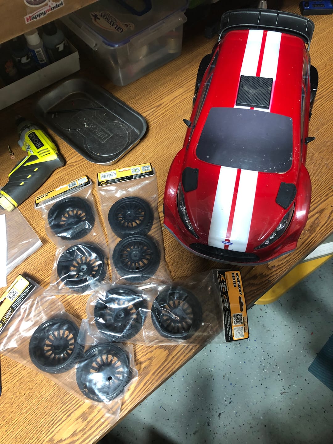Customer photo review of Assembled Wheel Set For XTS-F10 RC Rally Car