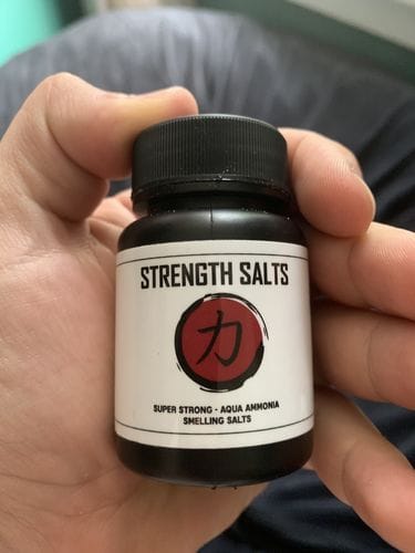 Customer photo review of Strength Salts (Athletic Salts)