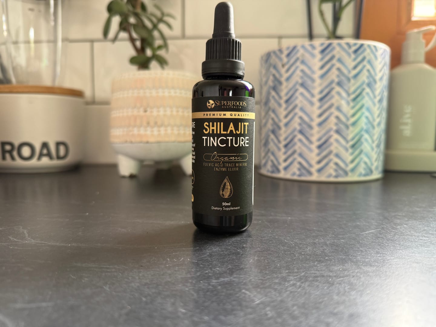 Customer photo review of Shilajit Tincture