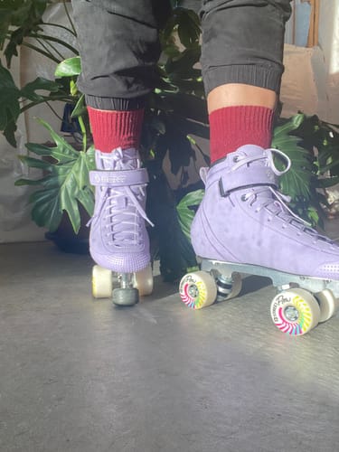 Customer photo review of Vegan ParkStar Roller Skates