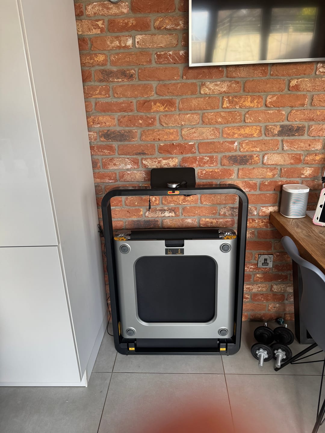 Customer photo review of ⚡WalkingPad X21 Double-Fold Treadmill 7.5 MPH 240 lbs For UK