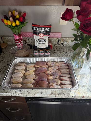 Customer photo review of Heath Riles BBQ Wing Seasonings 3 Pack