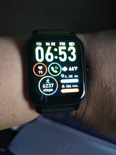 Customer photo review of Smart Watch | 1.8" HD | Fitness Tracker