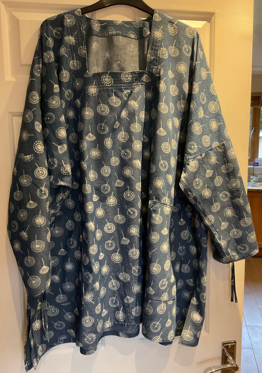 Customer photo review of Dandelions Chambray Denim Fabric