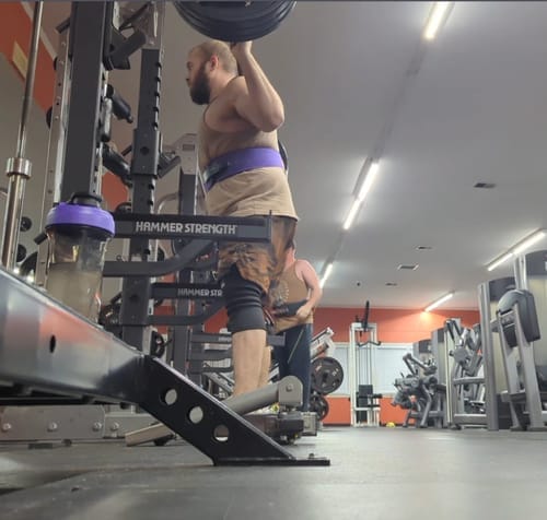 Customer photo review of Black Lever Belt, 13mm - IPF Approved
