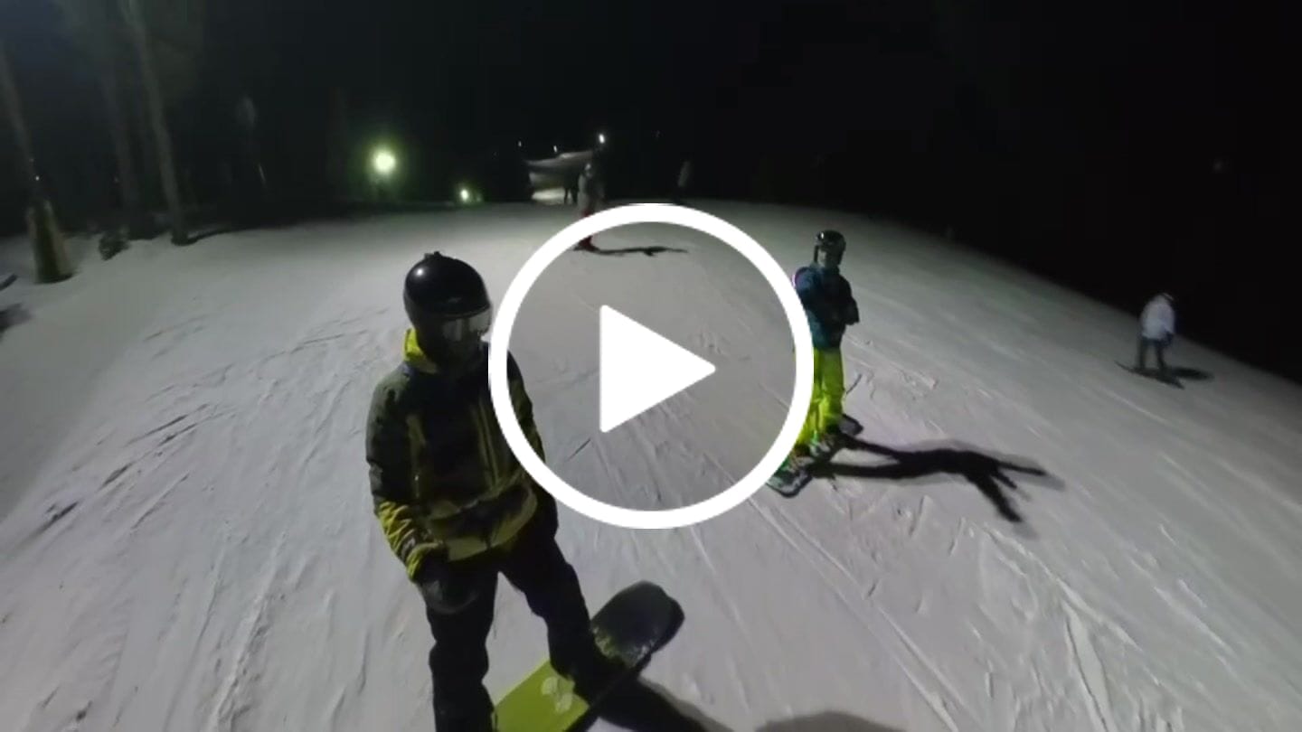 Customer video review of LED SNOWBOARD SYSTEM