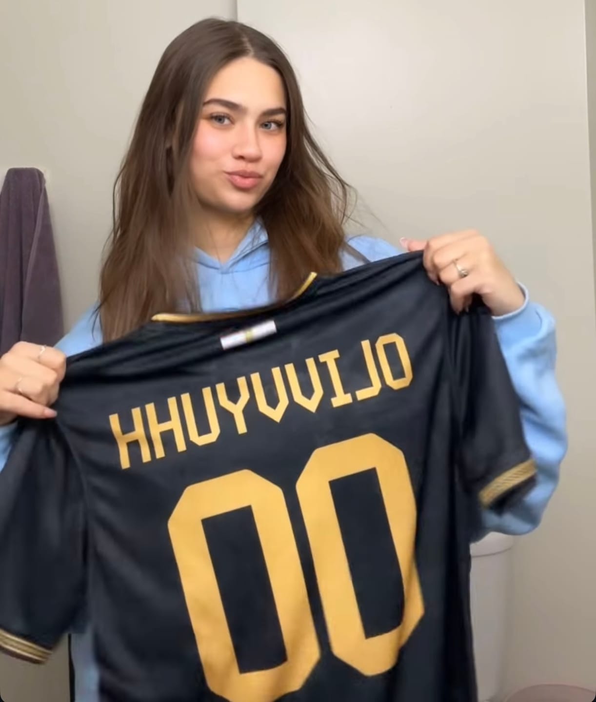 Customer photo review of Egypt Custom Football Jersey