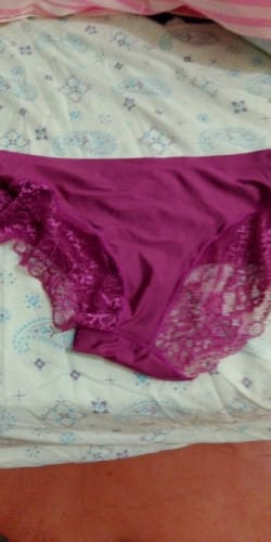 Customer photo review of 3 Pack Exquisite Lace Underpants