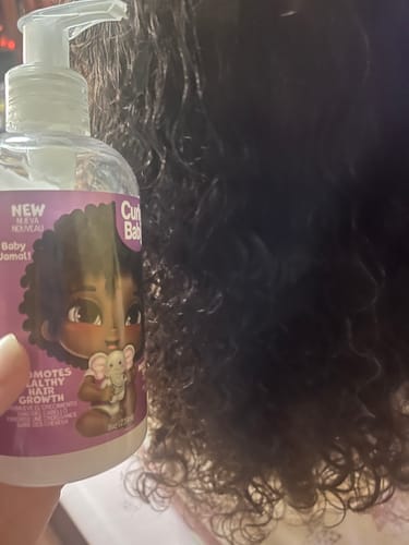 Customer photo review of Curly Baby (Baby Jamal) Curly Moisturizing Smoothie 239ml