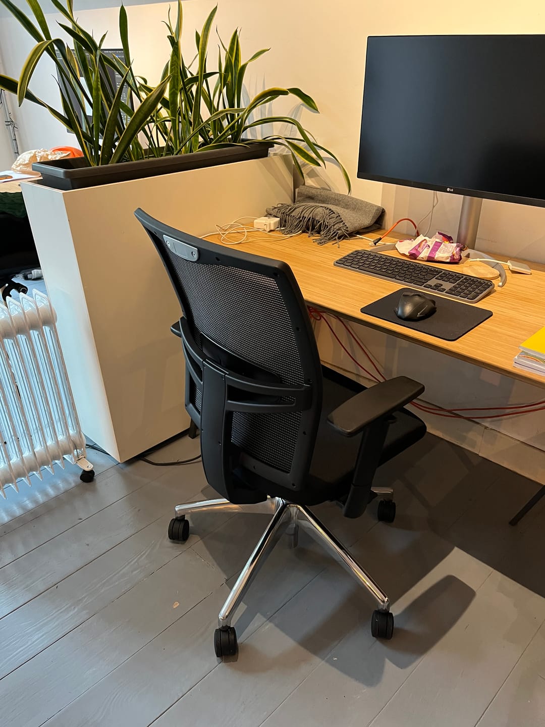 Customer photo review of Refurbished Bureaustoel Workliving Projectas V1 Mesh - Ergonomisch Design (N)EN 1335