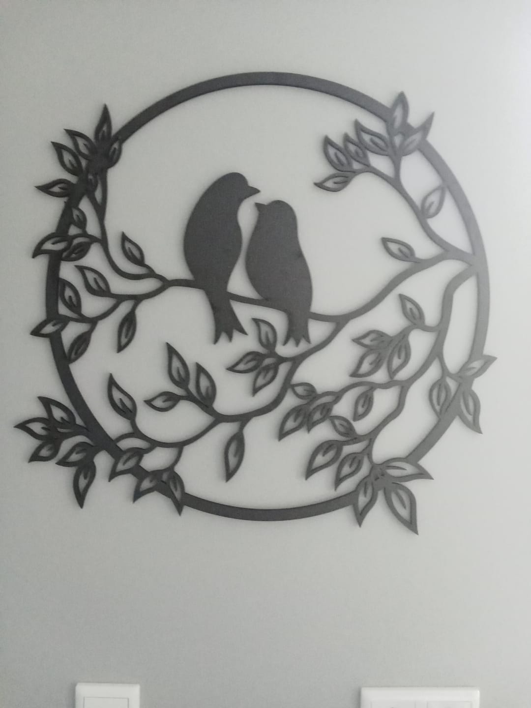 Customer photo review of Wanddecoratie dieren | vogels