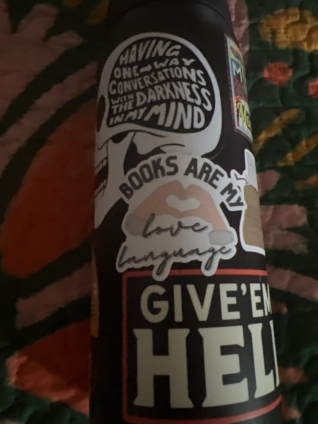 Customer photo review of books are my love language