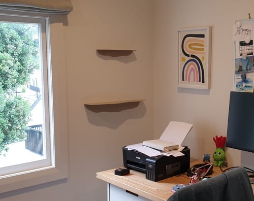 Customer photo review of FOLD Wavy Shelf 350 - Elements