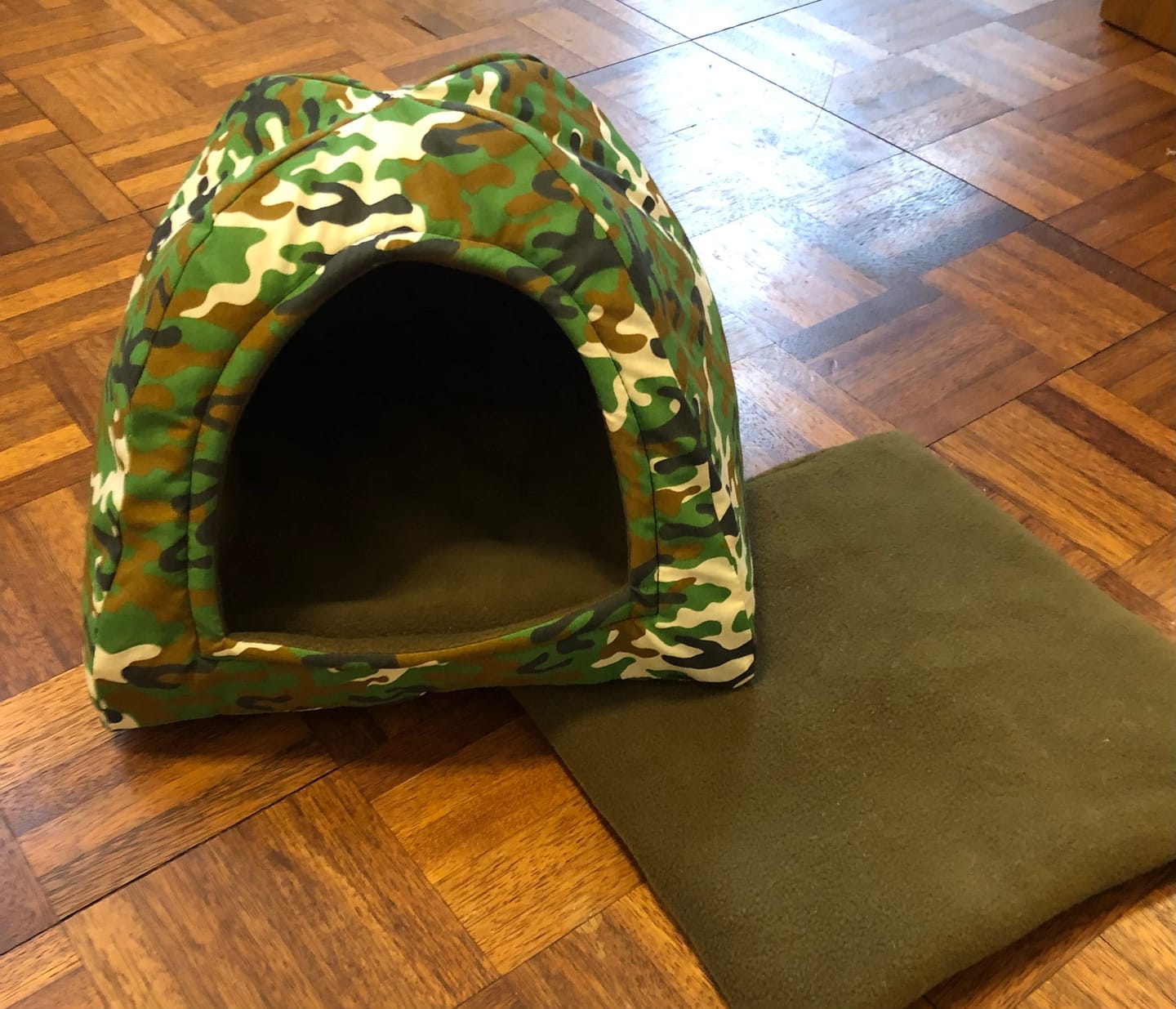 Customer photo review of Camouflage Polycotton Fabric