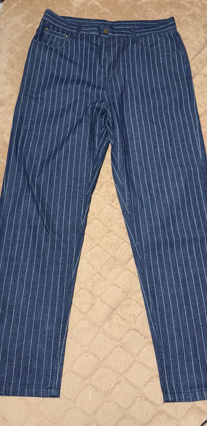 Customer photo review of ウォバッシュストライプワークパンツ