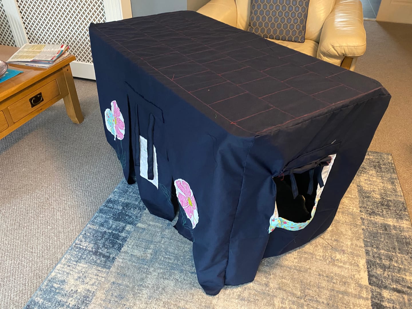 Customer photo review of 94” Polycotton Sheeting Fabric